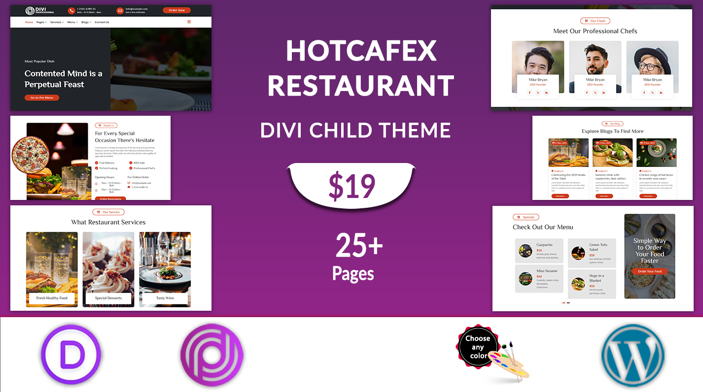 Divi Restaurant Theme Divi Restaurant Theme