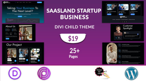 Divi Startup Business Theme