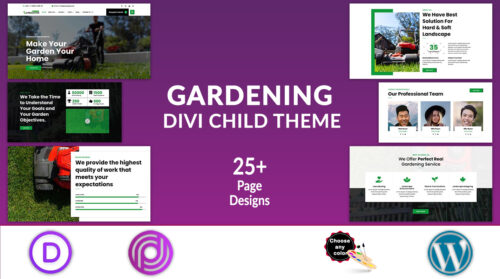 Divi Gardening Theme