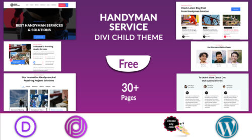 Divi Handyman Service Theme