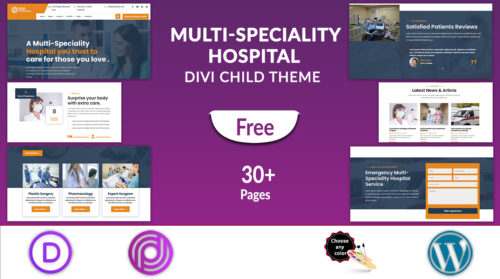 Divi Multi-Speciality Hospital Theme