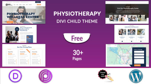 Divi Physiotherapy Theme