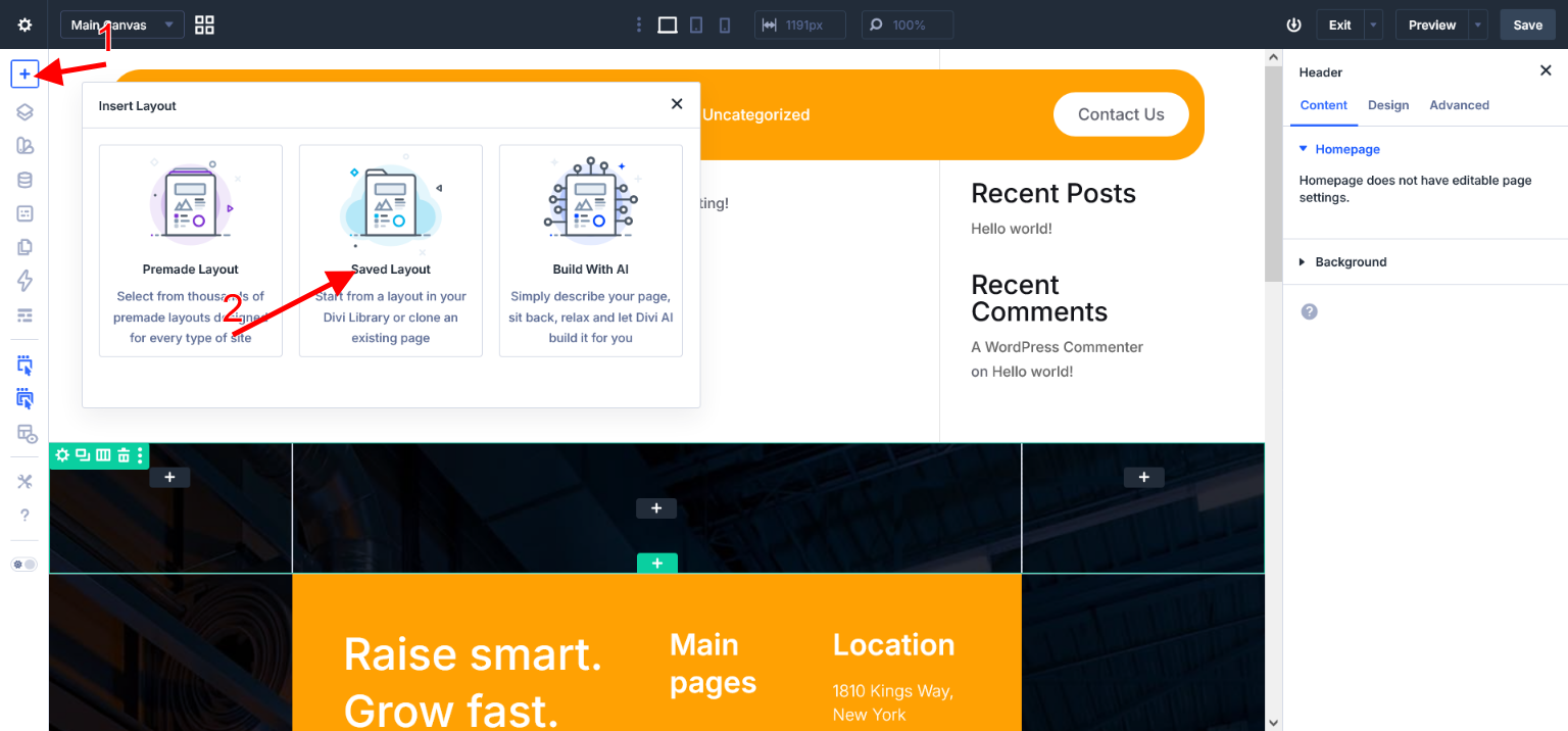 Divi Layouts Pack