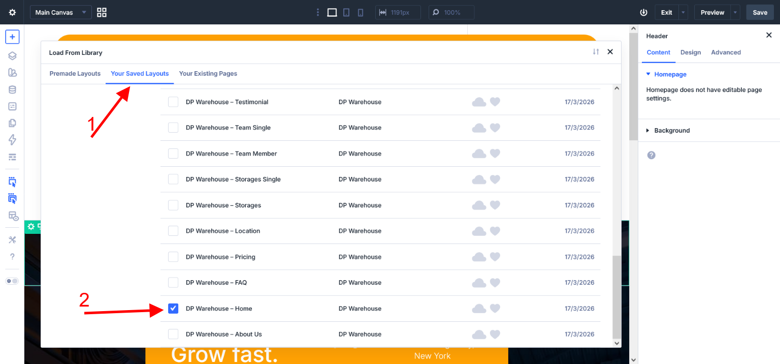 Divi Layouts Pack