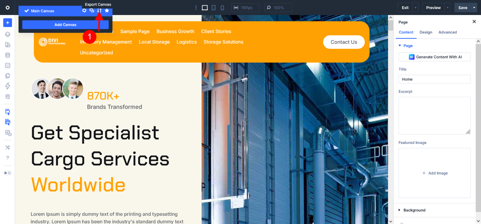 Divi Layouts Pack