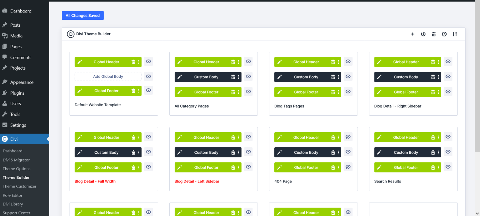 Divi Layouts Pack