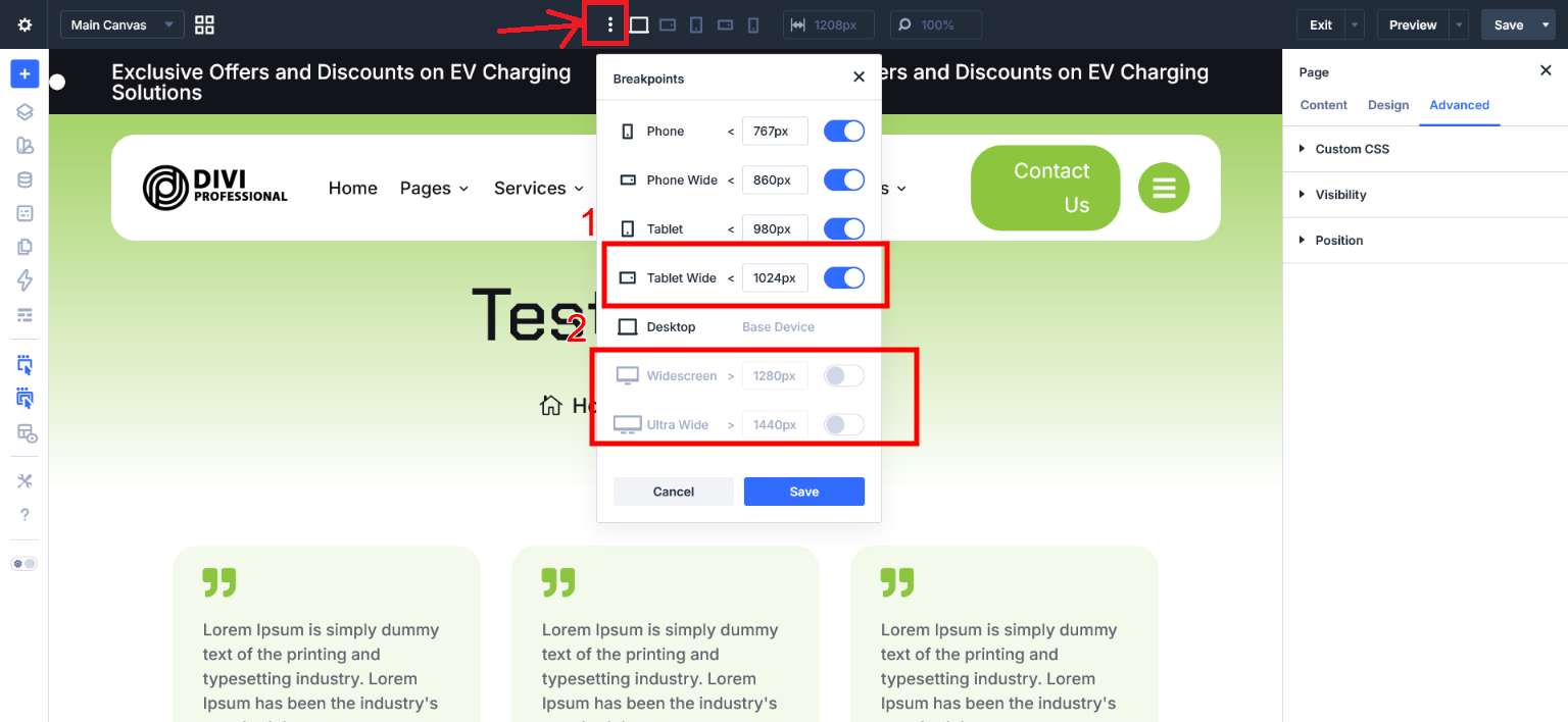 ElectricHub - Divi Electric Vehicle Charging Layouts Pack